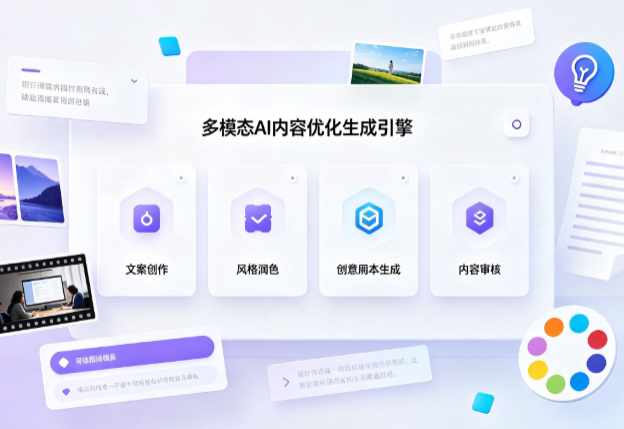 玉树县AI智能内容优化创新 多模态生成技术丰富数字内容创作生态